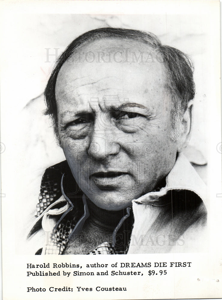 1977 Harold Robbins author-Historic Images