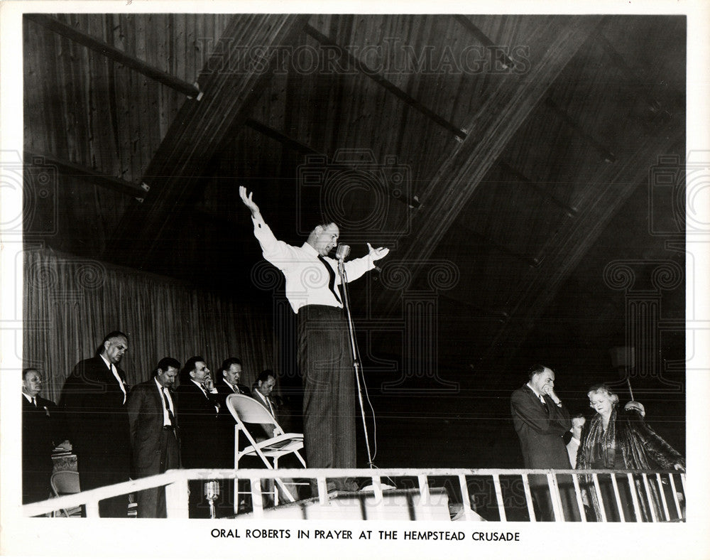 1958 oral roberts evangelist-Historic Images