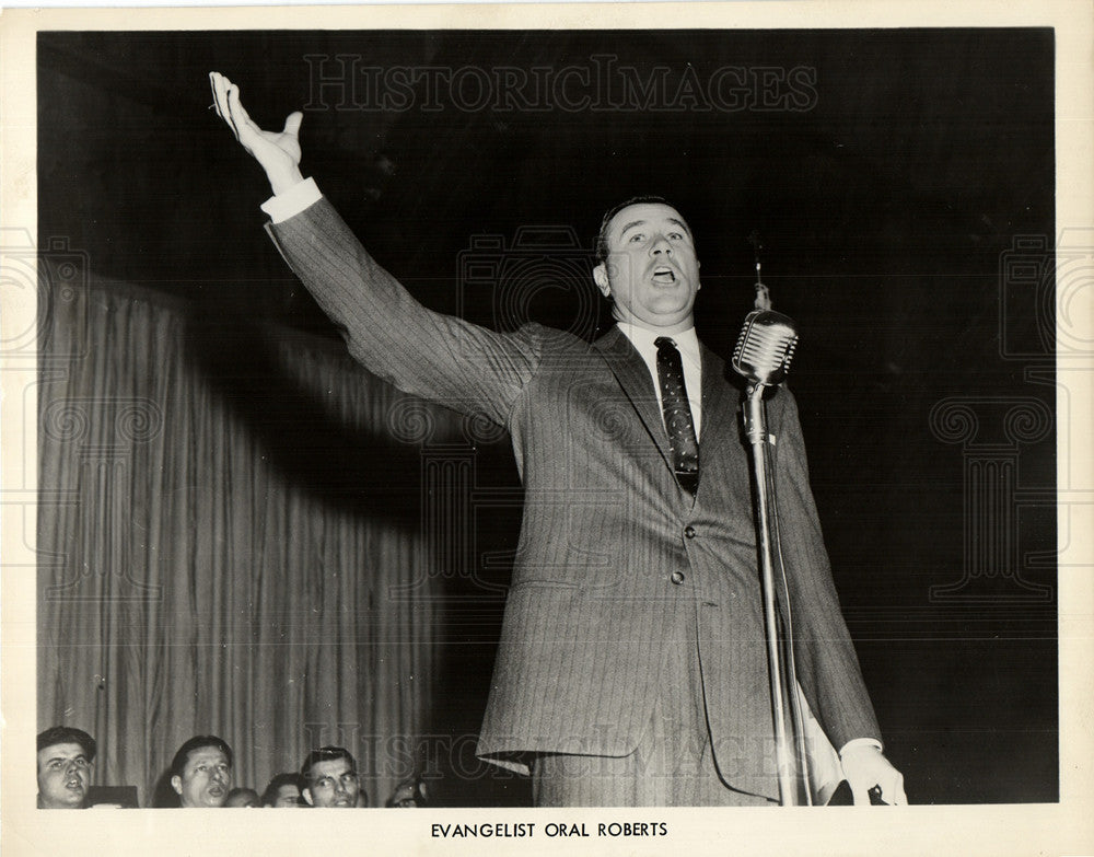 1958 Evangelist Oral Roberts-Historic Images