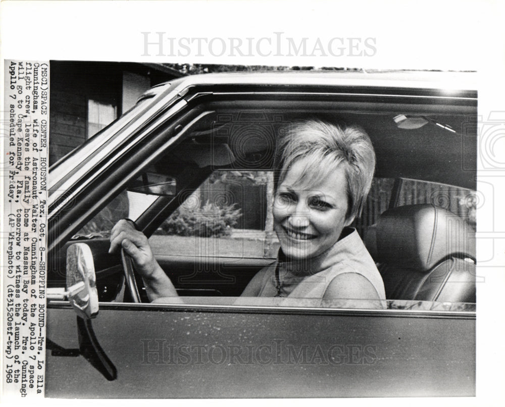 1968 Lu Ella Cunningham Walter Astronaut-Historic Images