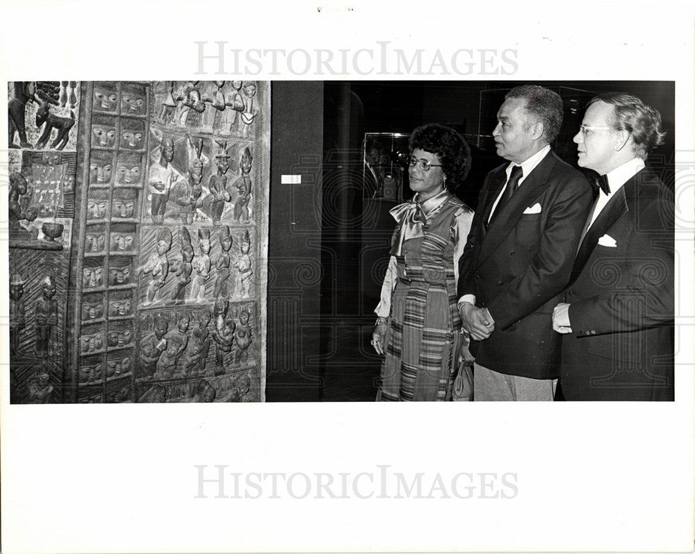 1977 Mayor Coleman Young Blackwell Cummings-Historic Images