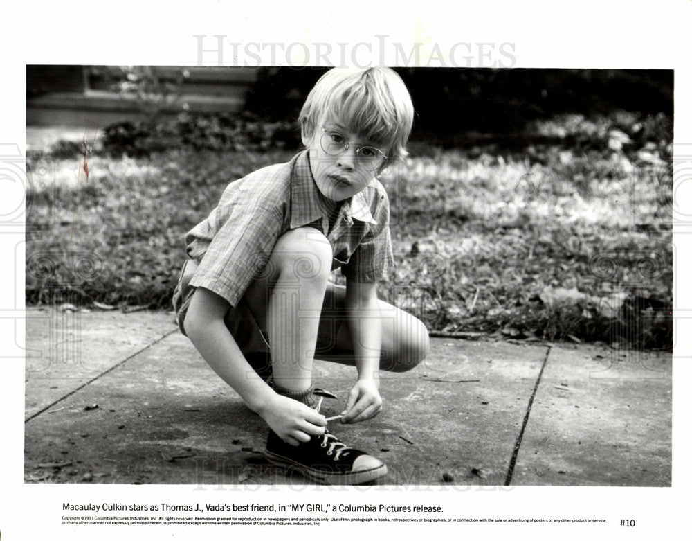 1991 Macaulay Culkin actor My Girl film-Historic Images