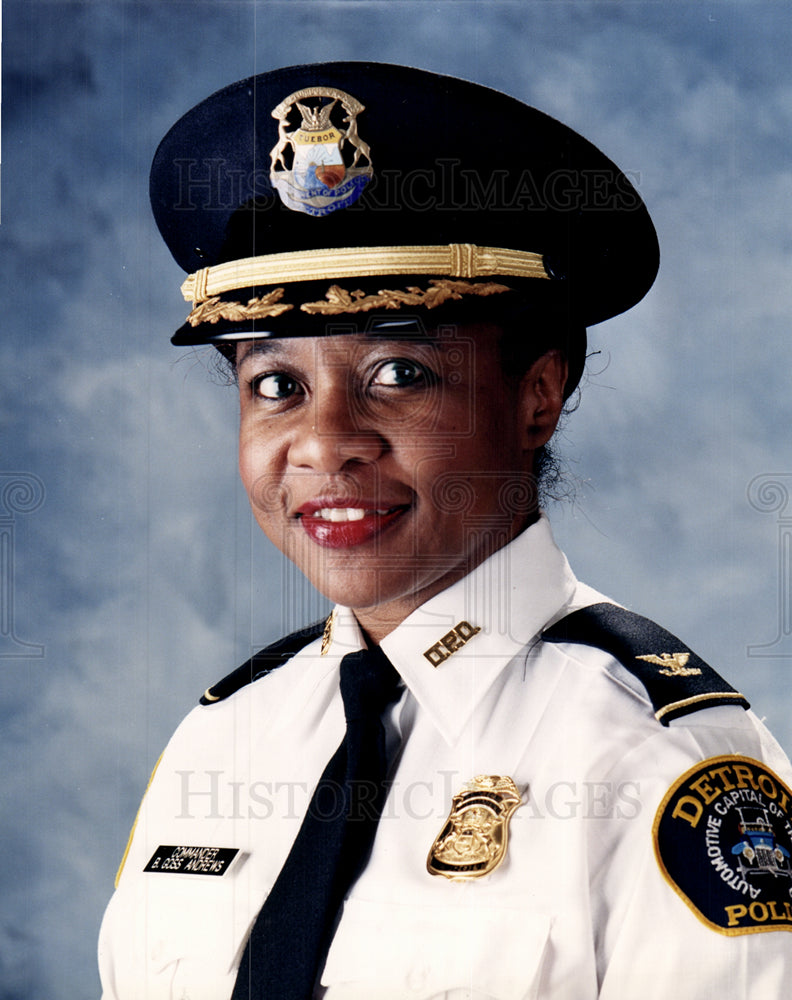 2002 Chief Brenda Andrews Detroit Police-Historic Images