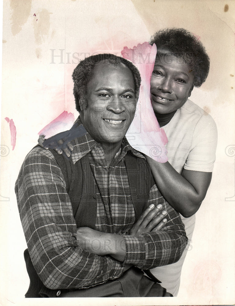 1974 John Amos Actor Good Times-Historic Images