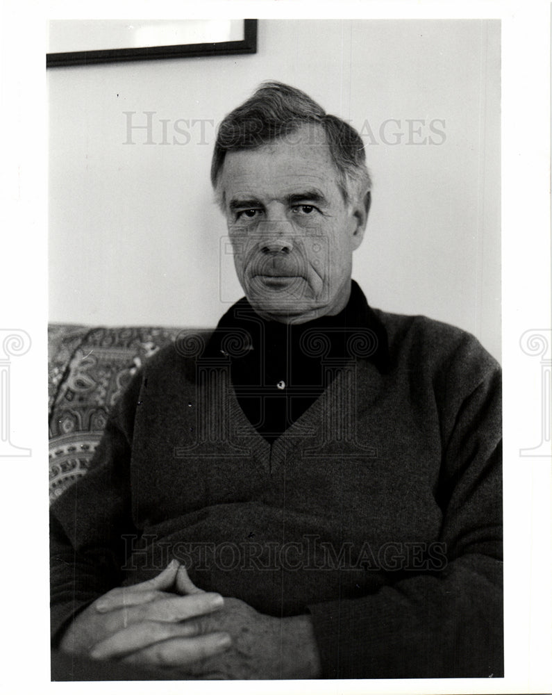 1990 James Bacque novelist publisher editor-Historic Images