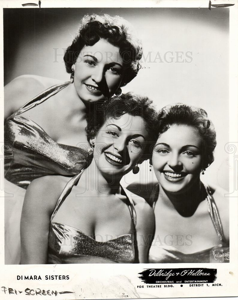 1957 DiMara Sisters-Historic Images