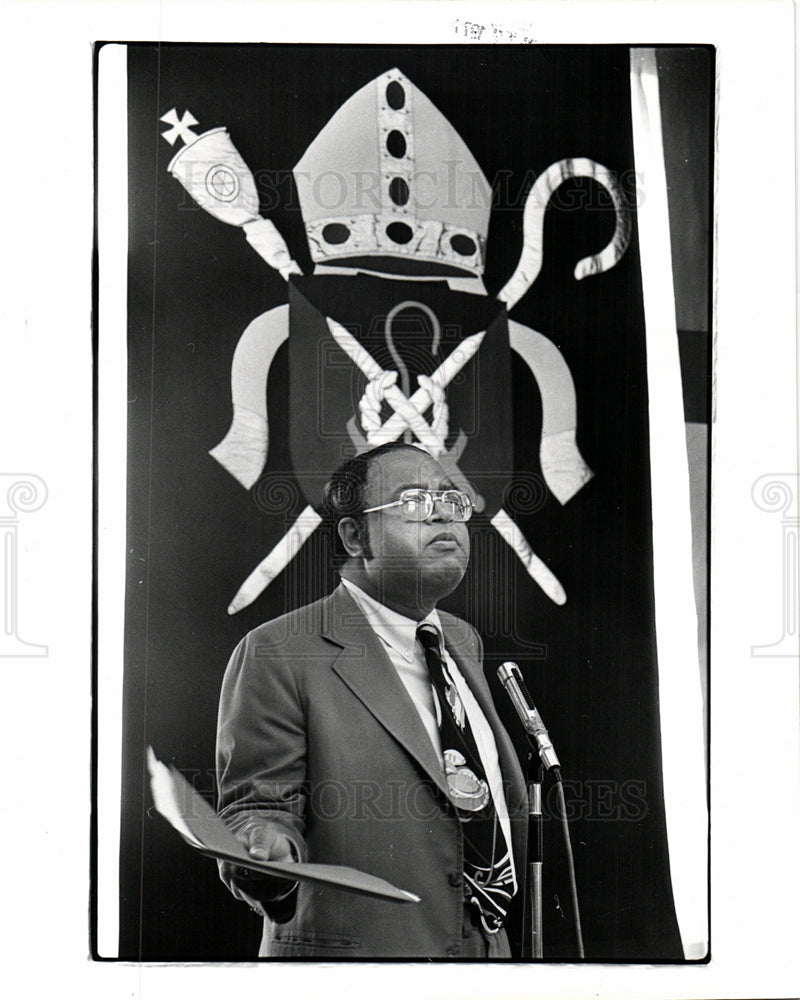 1977 Rep Charles Diggs Congress Michigan-Historic Images