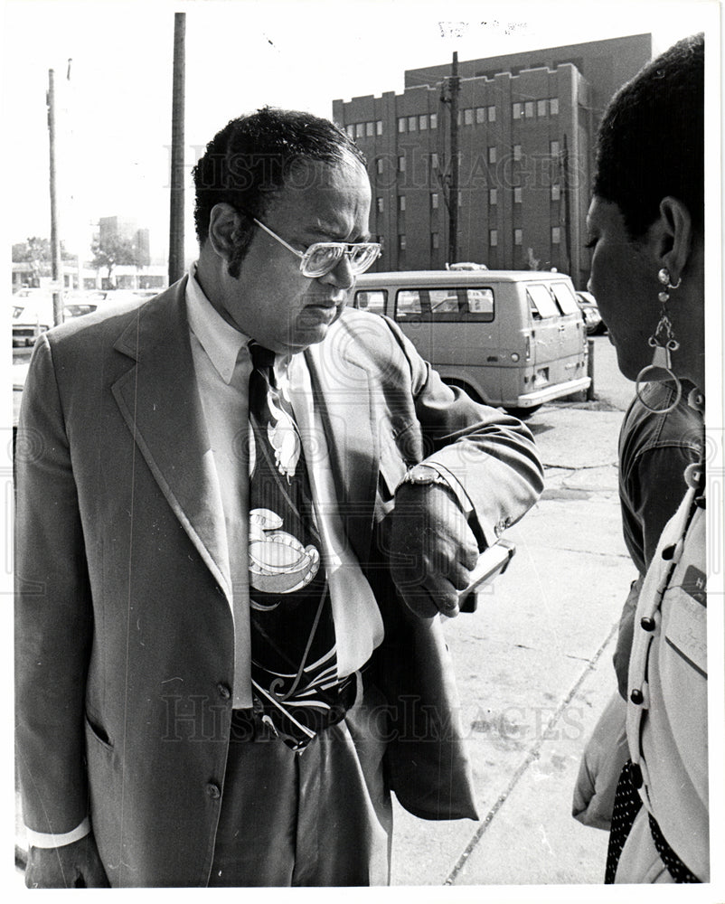 1977 Charles Diggs member of  civil rights-Historic Images