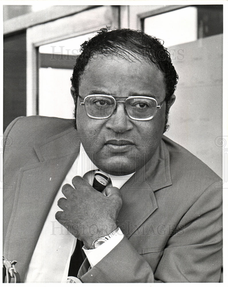 1977 Detroit Congressman Charles Diggs-Historic Images