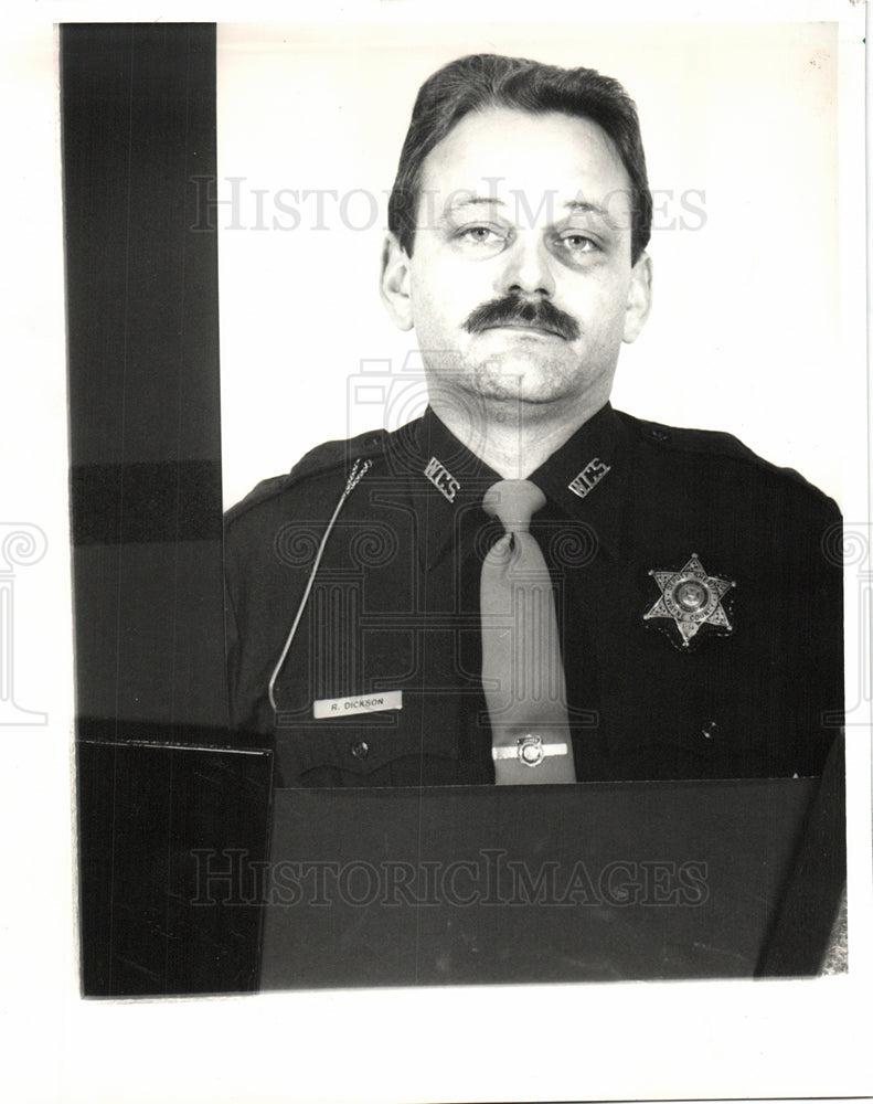 1988 Russell Dickson Police Officer-Historic Images