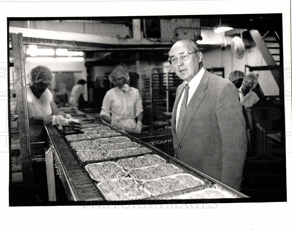 Bob Awery in the bakery-Historic Images