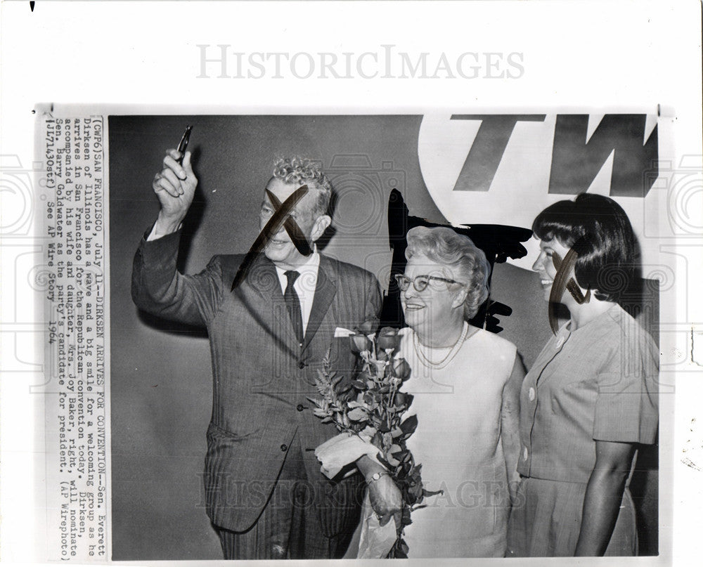 1964 Senator Everett McKinley Dirksen GOP-Historic Images