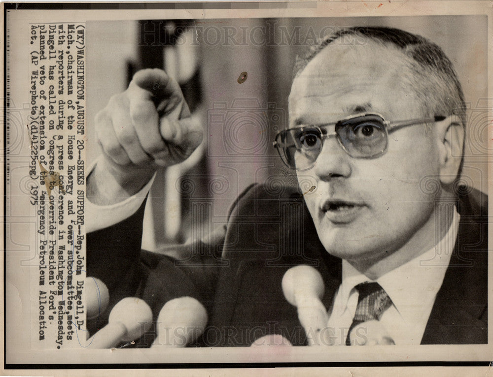 1976 Rep. John Dingell-Historic Images