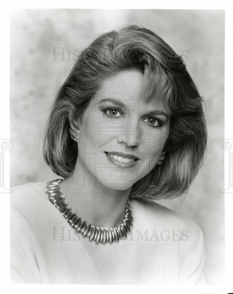 1990 Paula Zahn CBS This Morning Anchor-Historic Images