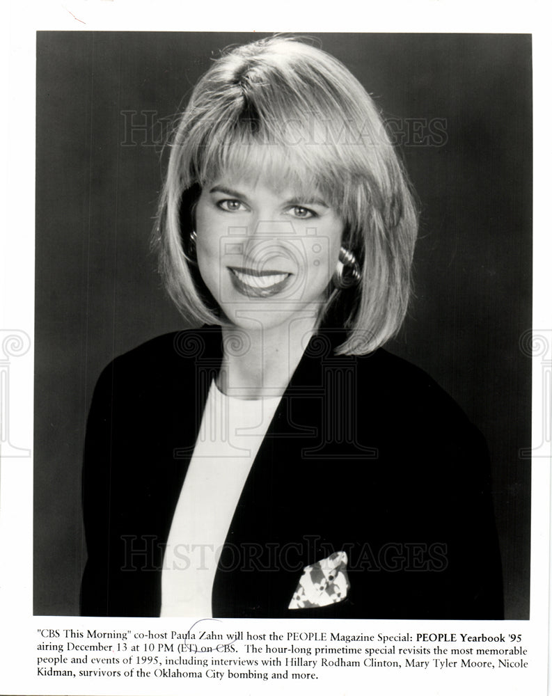 1995 Paula  Zahn  journalist newscaster-Historic Images