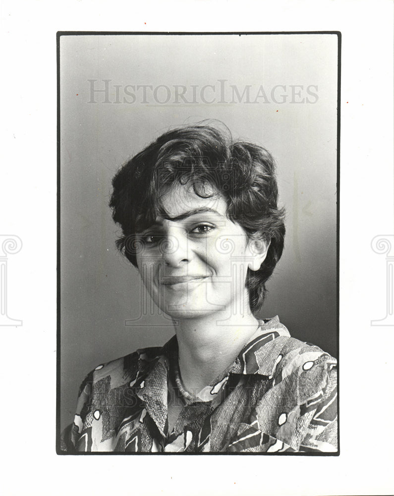 1985 Jocelyne Zablit journalist-Historic Images