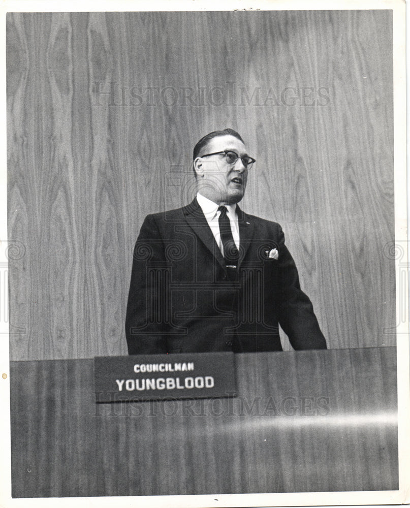 1971 NEW COUNCILMAN YOUNGBLOOD-Historic Images