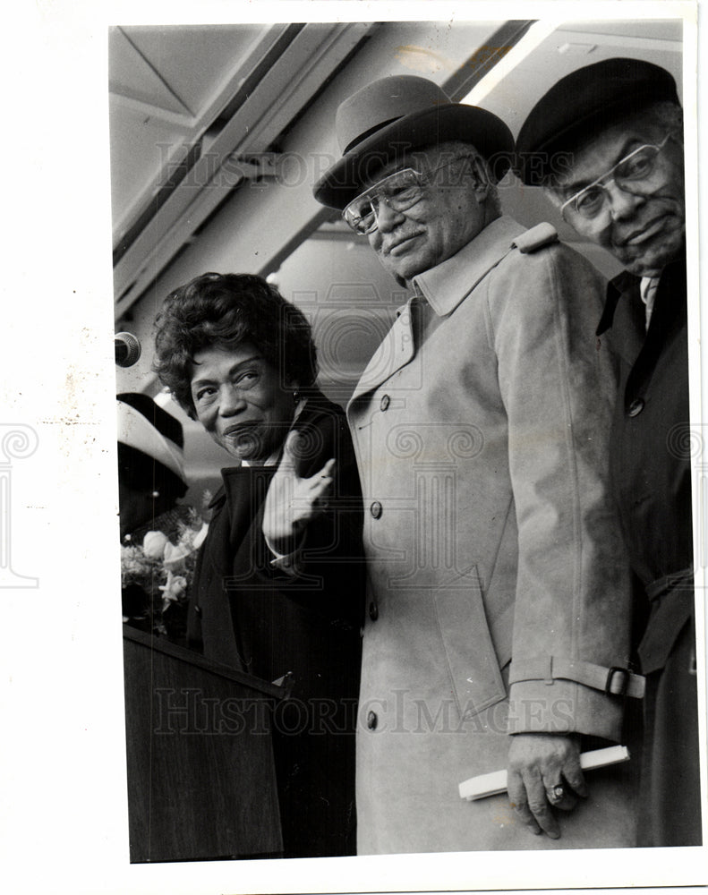 1989 Coleman Young Mayor Detroit Michigan-Historic Images