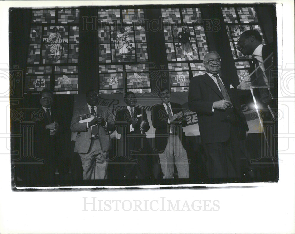 1989 Coleman Alexander Young Detroit Mayor-Historic Images