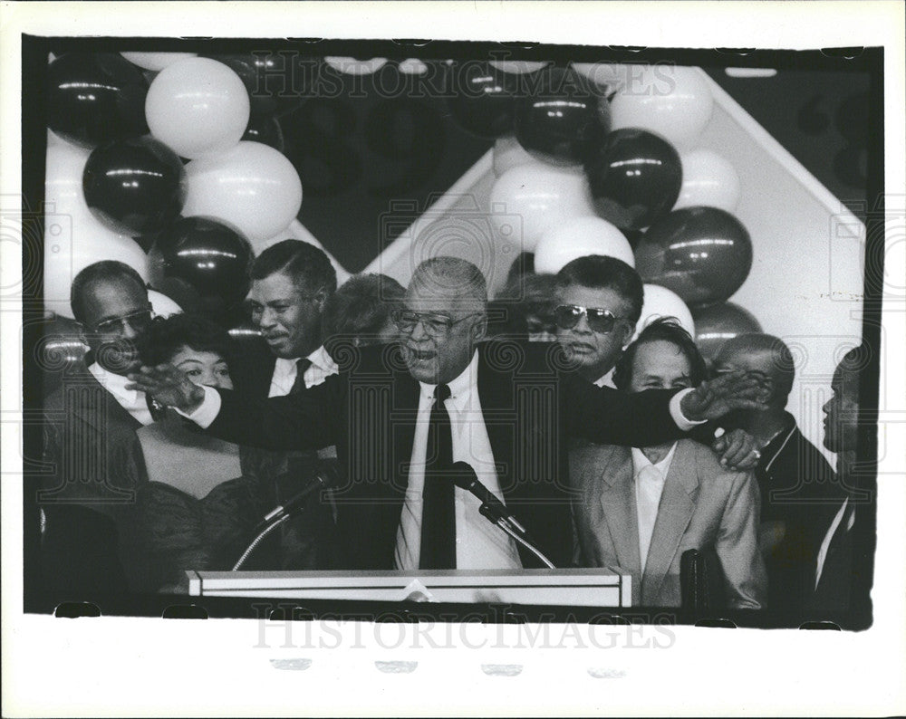 1989 Coleman Young Mayor-Historic Images