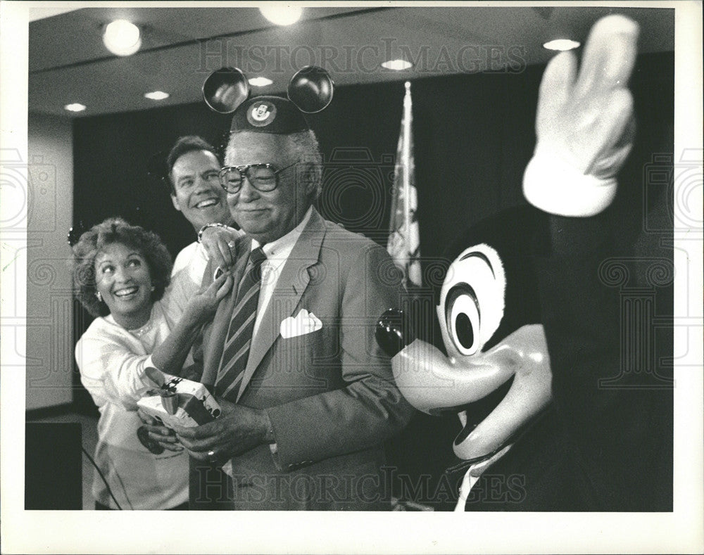 1988 Coleman Young Mickey Mouse Mousketeers-Historic Images