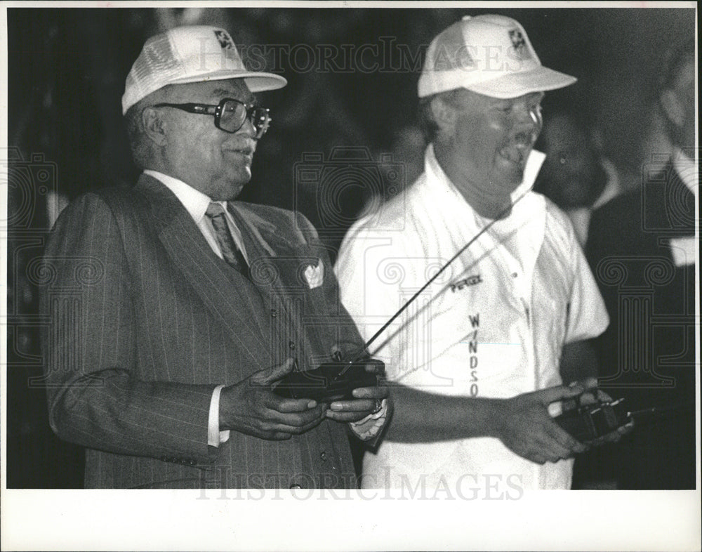 1989 coleman young, john millson-Historic Images