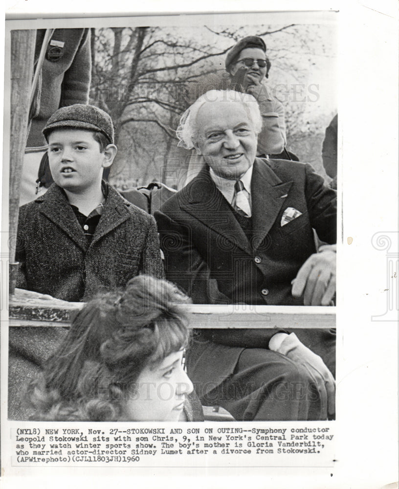 1960 Leopold Stokowski Chris Vanderbilt-Historic Images