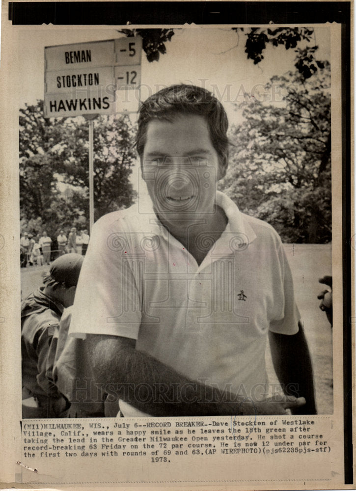 1973 David Stockton Milwaukee Open-Historic Images