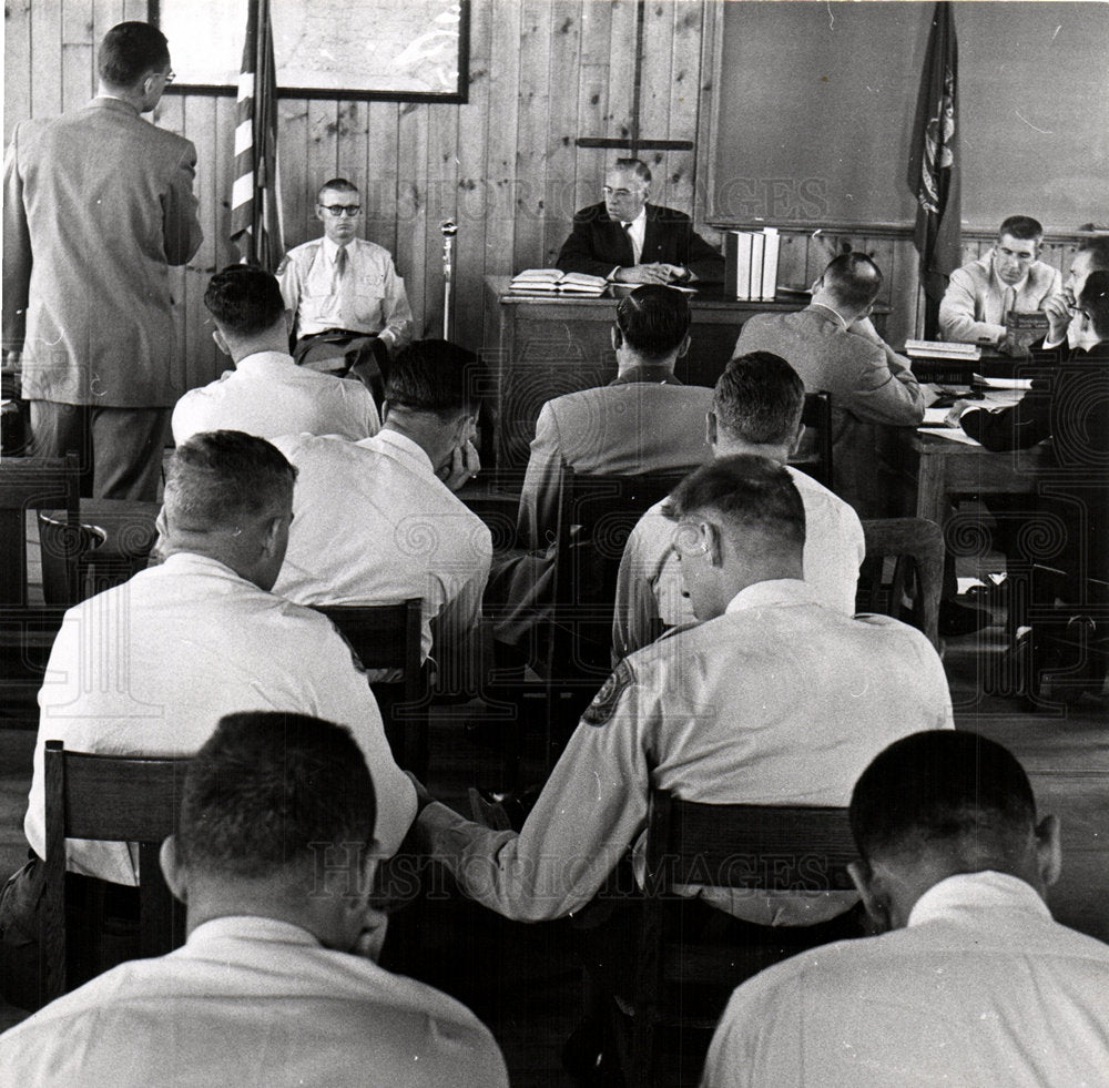 1956 Recruits Class Law Legal Argument-Historic Images