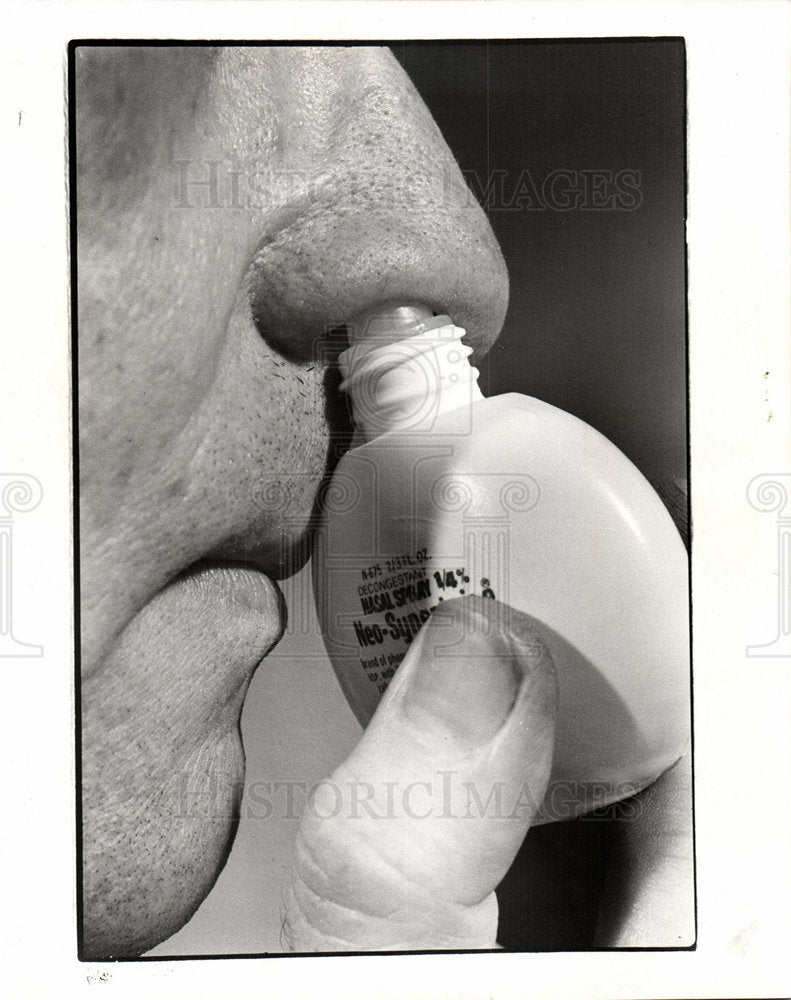 1976 MEDICINE Nasal Spray-Historic Images