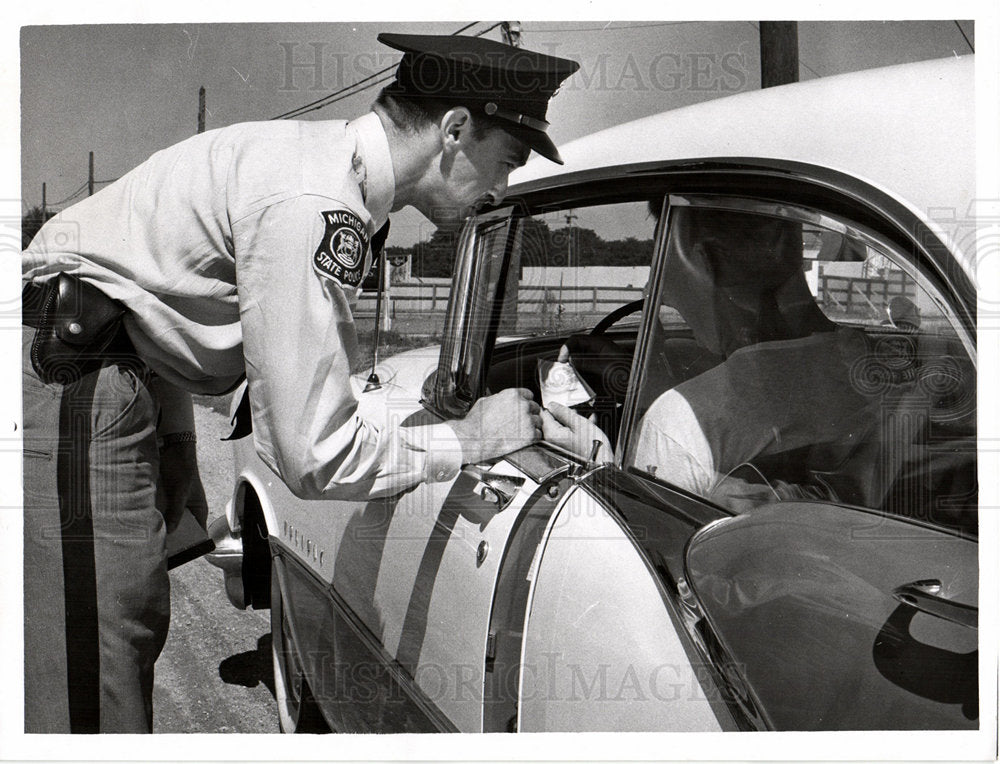 1956 Michigan State Police-Historic Images