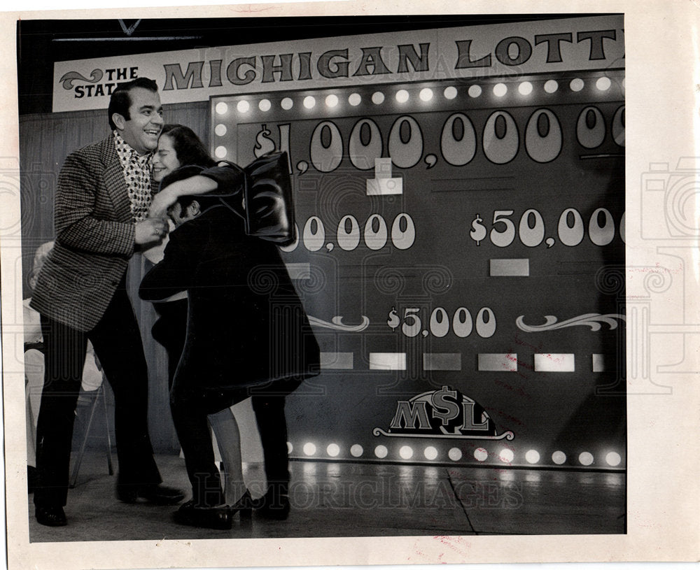 1973 Michigan state lottery-Historic Images