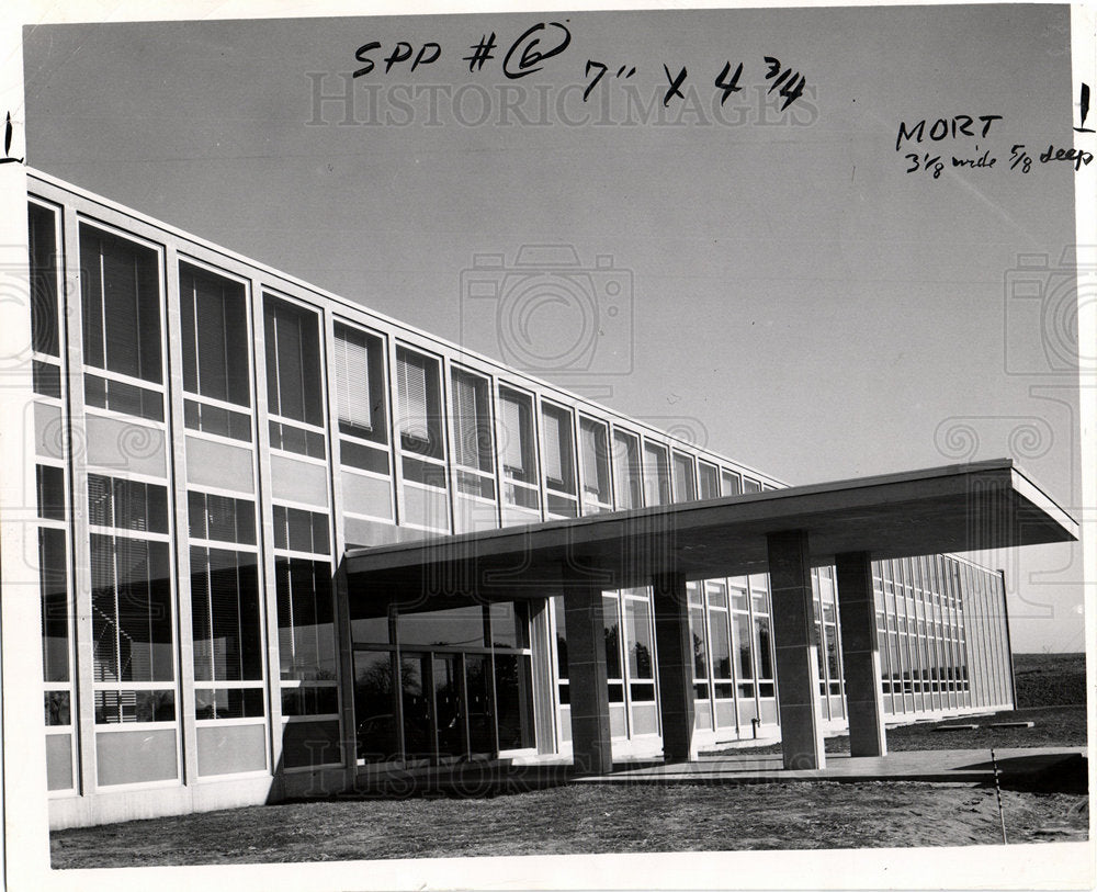 1954 Michigan University Buildings-Historic Images