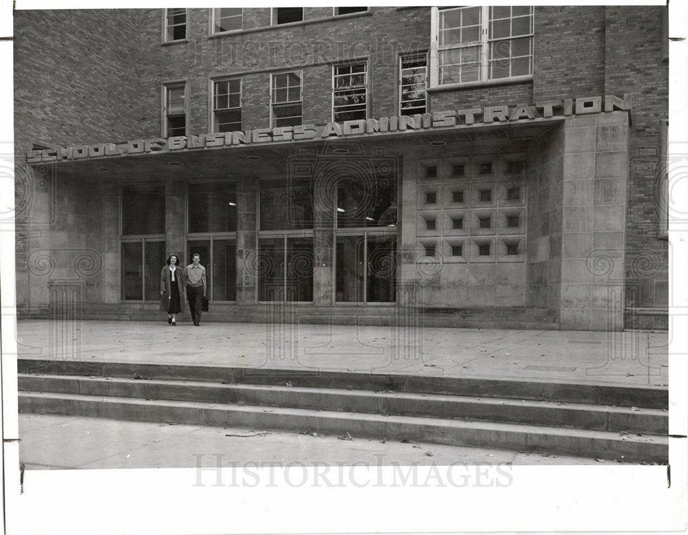 1948 University of Michigan Building-Historic Images