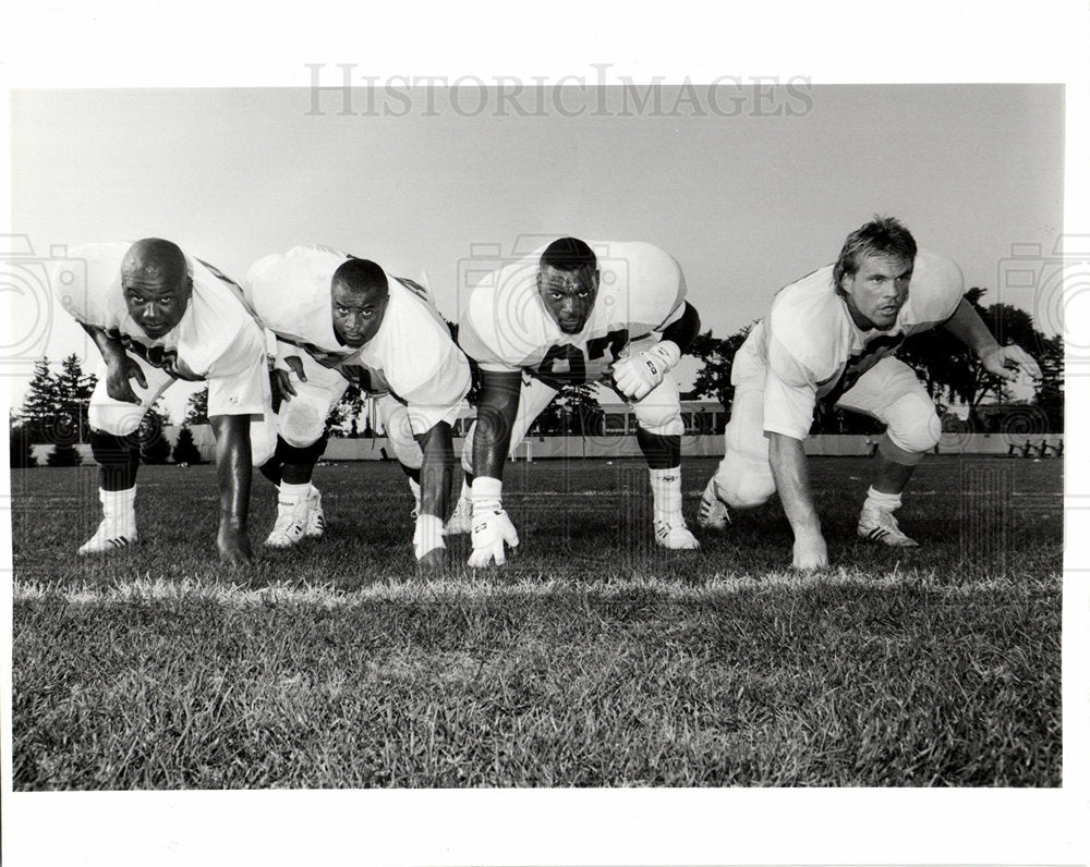 1990 Michigan State Univ sports football-Historic Images