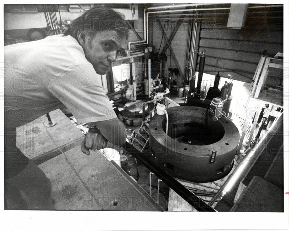 1977 Michigan State Univ electromagnet-Historic Images