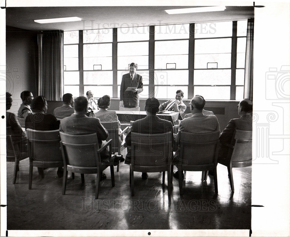 1957 conferences Michigan state CENTER-Historic Images