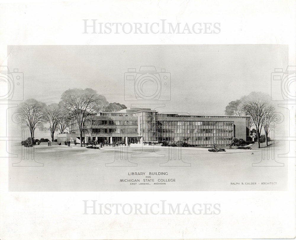 1952 Michigan State college-Historic Images