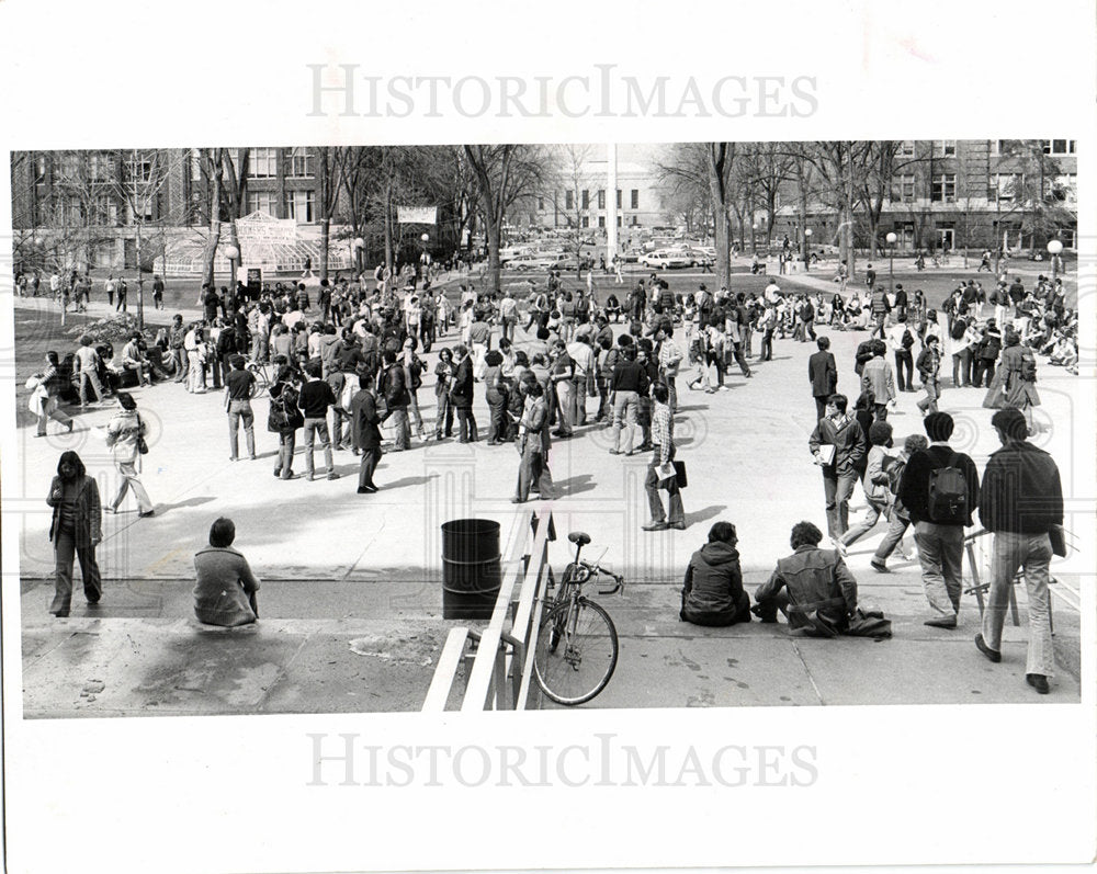 1985 Michigan Univ Students-Historic Images