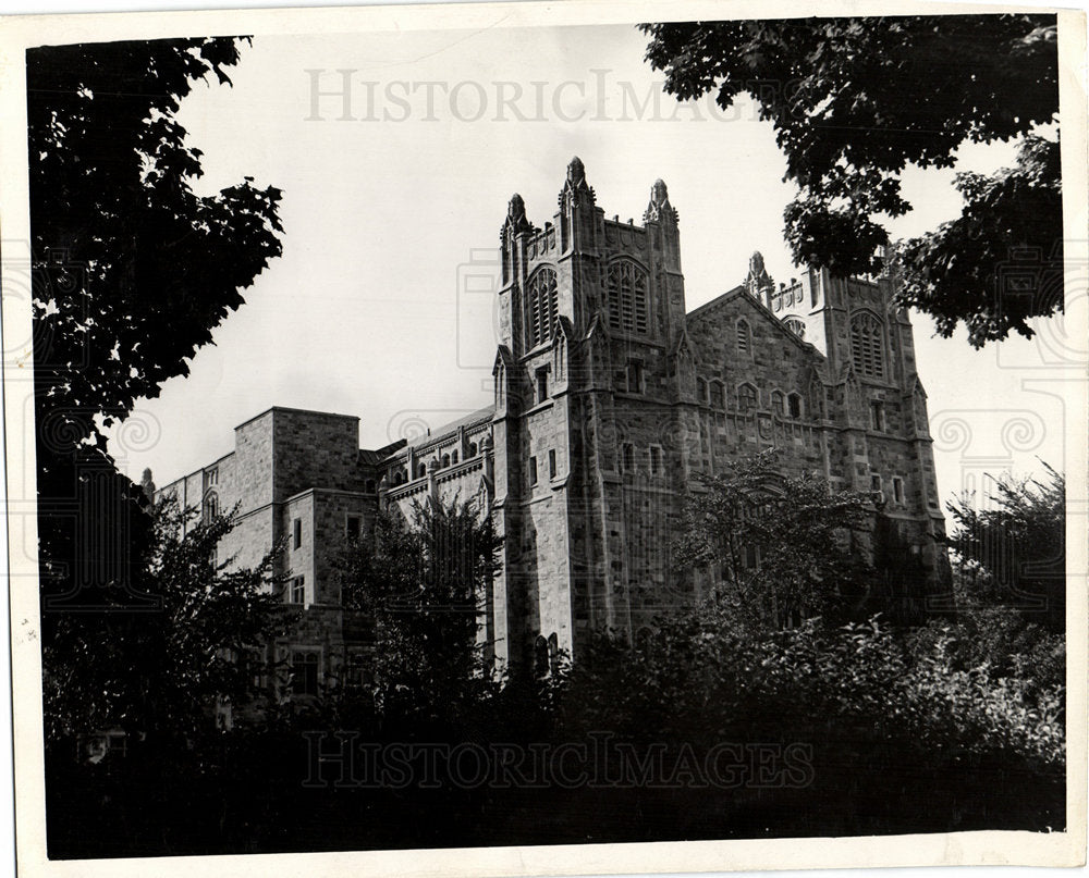 1963 University of Michigan Law Library-Historic Images