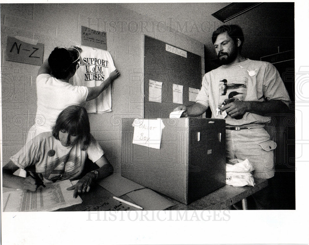 1989 Michigan State University of Hospital-Historic Images