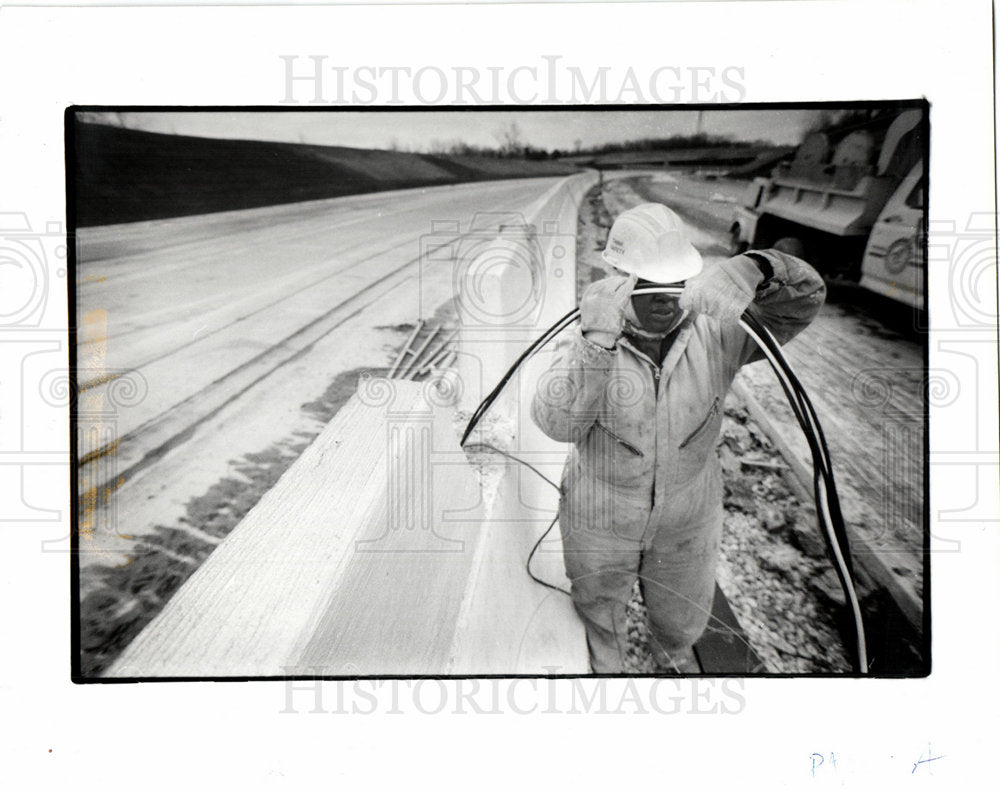 1989 Shella Abrams truck driver Motor City-Historic Images