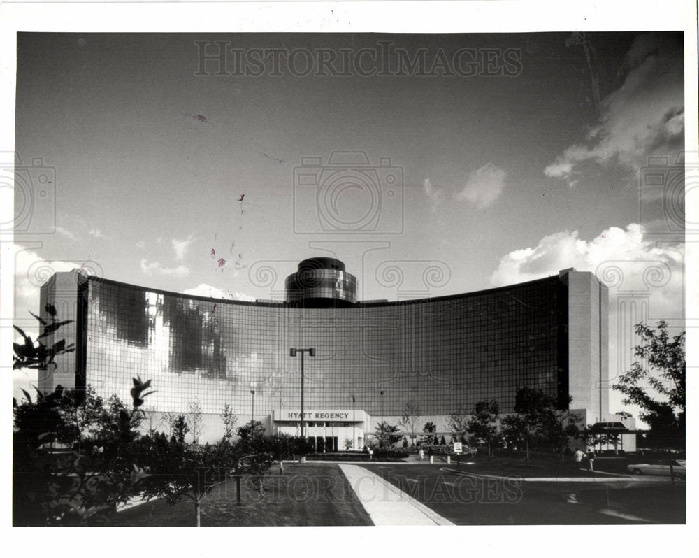 1986 Hyatt Regency hotel Dearborn Michigan-Historic Images