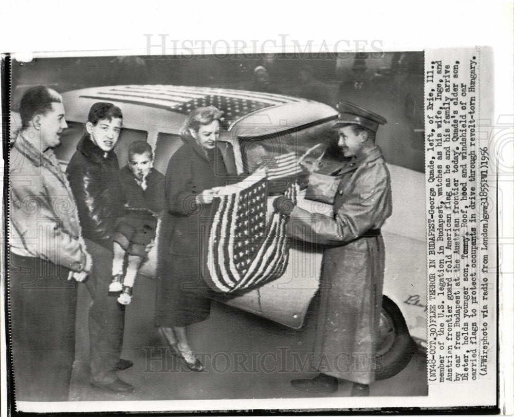 1956 Hungarian refugees Soviet invasion US-Historic Images