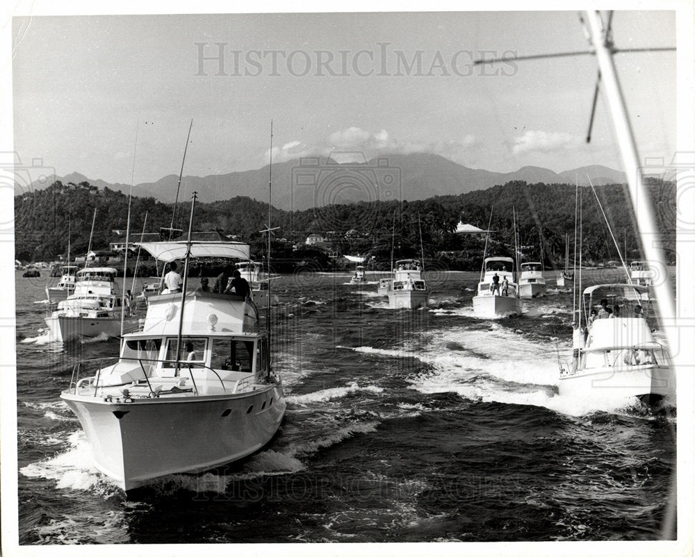 fishing port antonio jamaica sea boats-Historic Images