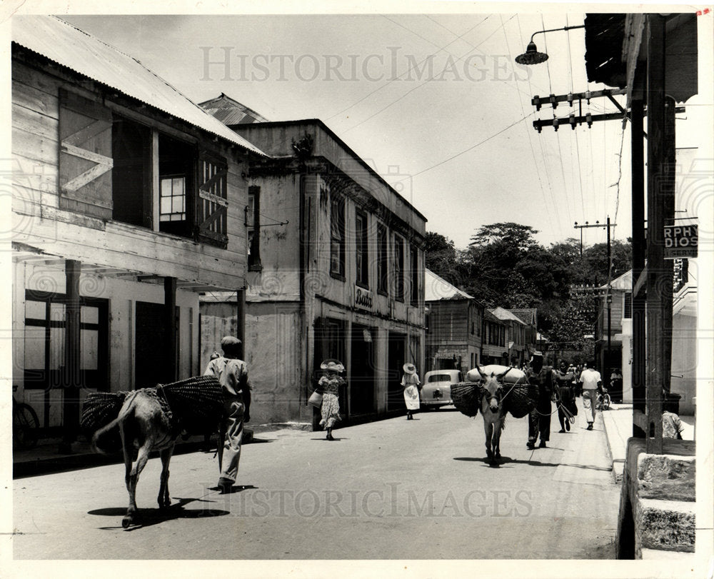 1957 St. Lucia Jamaica travel tourism-Historic Images