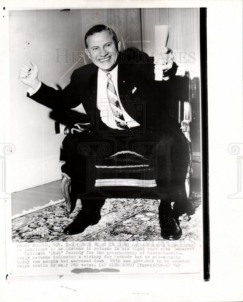 1962 John Volpe governor election MA-Historic Images