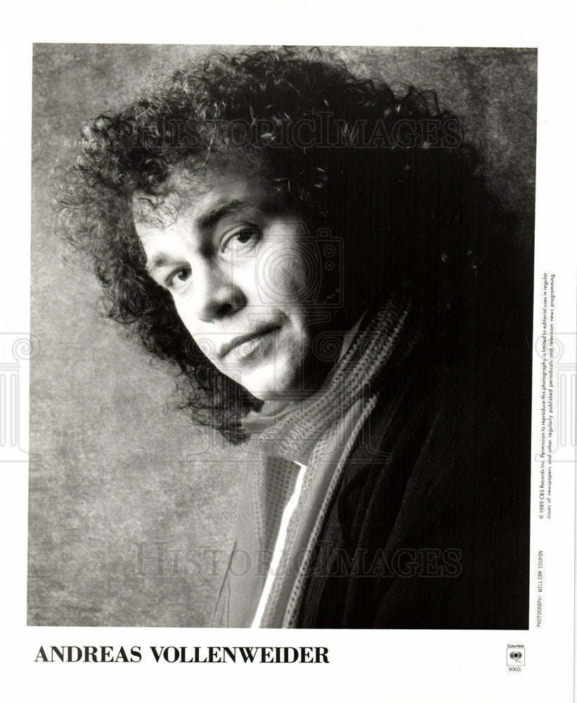 1989 Andreas Vollenweider musician-Historic Images