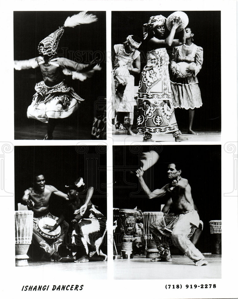 1998 ISHANGI&#39;S AFRICA  Dancers youtheatre-Historic Images