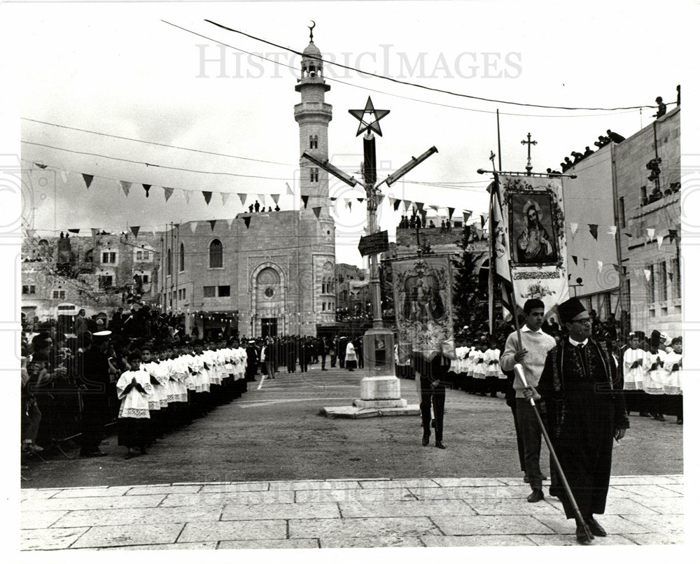 Nativity Square Bethlehem-Historic Images